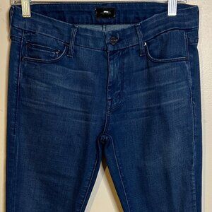 MOTHER Women's Skinny Jeans in Dark Blue